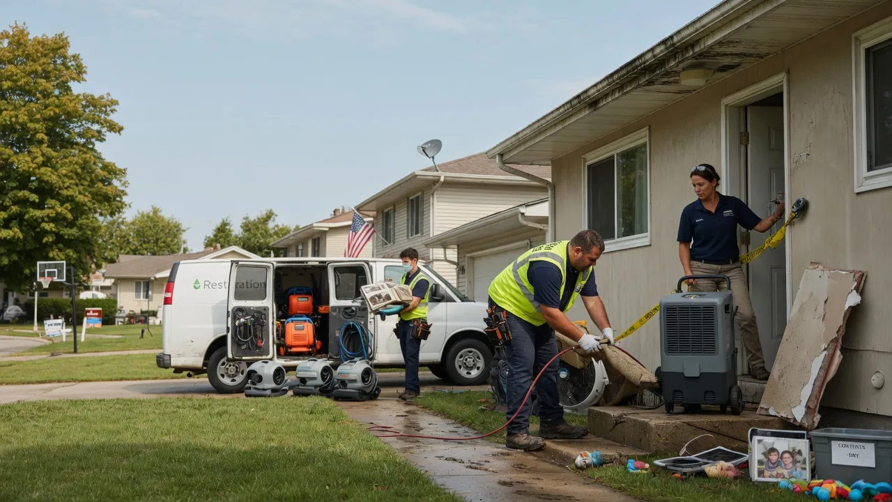 Water Damage Restoration in Brunsville, IA near me